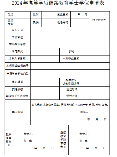 湖南中医药大学2024年上半年成人高考学士学位申请通知(图3)