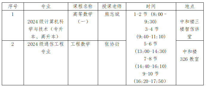 湖南师范大学2023级、2024级高等学历继续教育面授（直播）上课通知(图3)